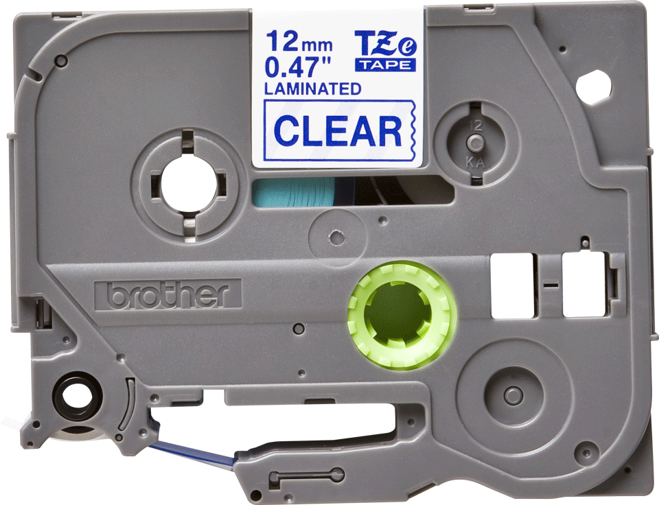 bb69ba6f777b229df03579092d8875c88e6946ad Brother TZE-133 DirectLabel blue on Transparent Laminat 12mm x 8m for Brother P-Touch TZ 3.5-18mm/6-12mm/6-18mm/6-24mm/6-36mm