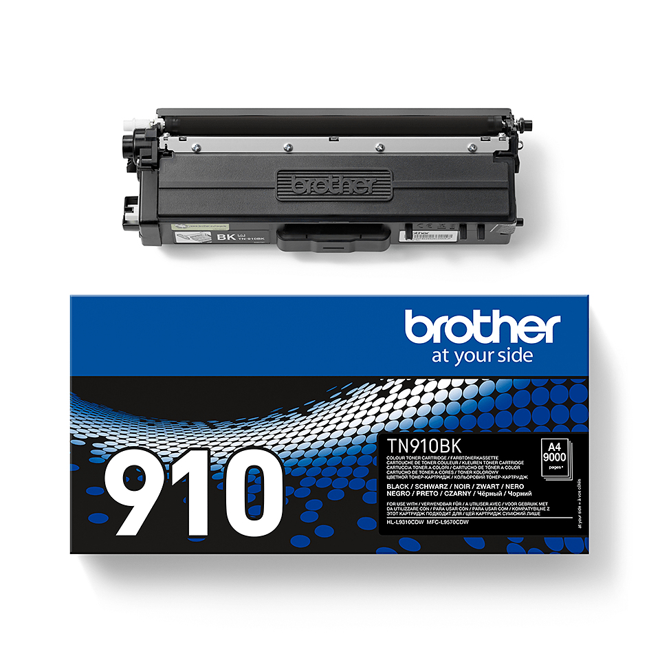 Brother TN-910BK Toner-kit black, 9.000 pages ISO/IEC 19752 for Brother HL-L 9310