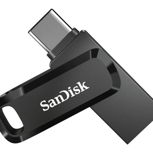 SanDisk Ultra Dual Drive USB flash drive 128 GB USB Type-A / USB Type-C 3.2 Gen 1 (3.1 Gen 1) Black, Silver