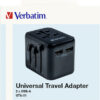 Verbatim 49543 power plug adapter Universal Black