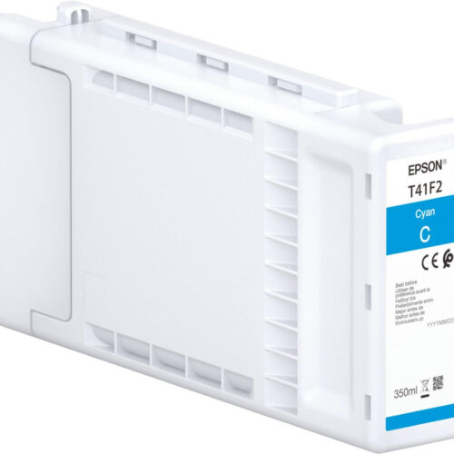 Epson C13T41F240/T41F2 Ink cartridge cyan 350ml for Epson SC-T 3400/3405