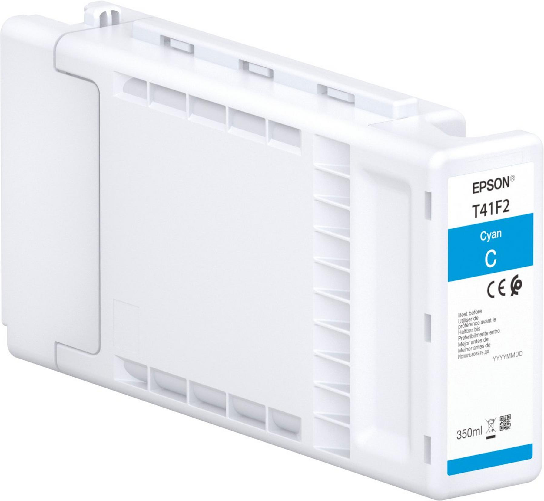 bccffaade6ca993a3935cf2eab0a31958631fc00 Epson C13T41F240/T41F2 Ink cartridge cyan 350ml for Epson SC-T 3400/3405