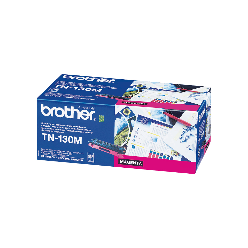 Brother TN-130M Toner magenta, 1.500 pages ISO/IEC 19798 for Brother HL-4040 CN