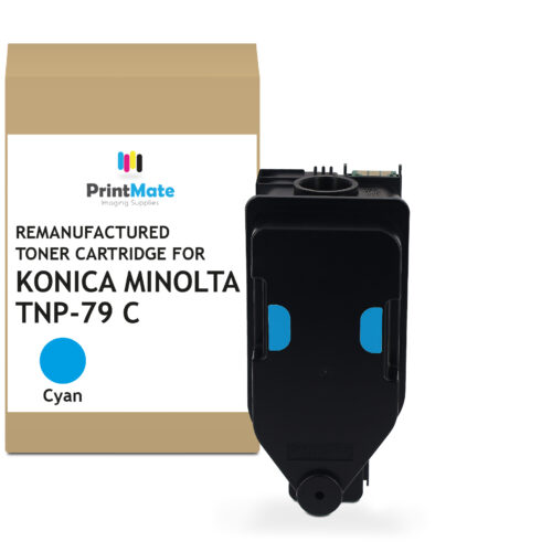 PrintMate KONICA MINOLTA TNP79Y, remanufactured toner, Yellow 9000p