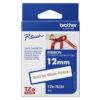 Brother TZE-R234 DirectLabel gold on white non adhesive textil 12mm x 4m for Brother P-Touch TZ 3.5-18mm/6-12mm/6-18mm/6-24mm/6-36mm