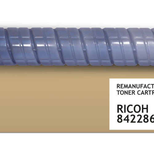 PrintMate RICOH 842286, remanufactured toner, Cyan 22500p