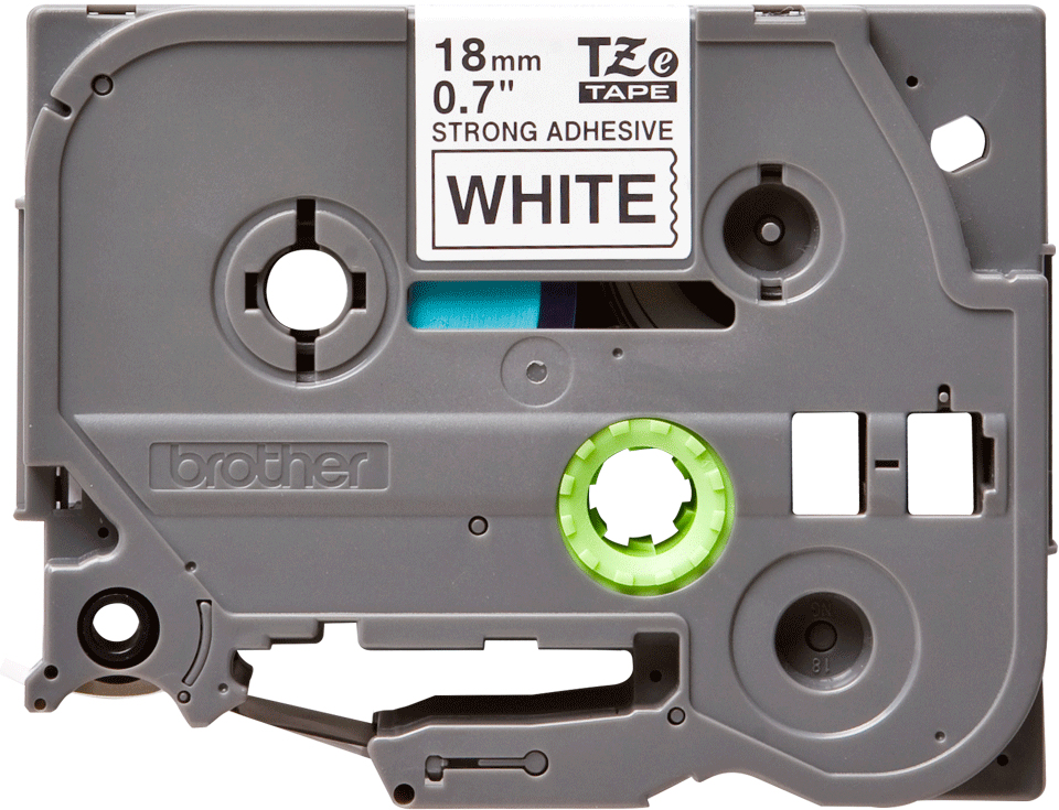 Brother TZE-S241 DirectLabel black on white extra strong Laminat 18mm x 8m for Brother P-Touch TZ 3.5-18mm/36mm/6-18mm/6-24mm/6-36mm