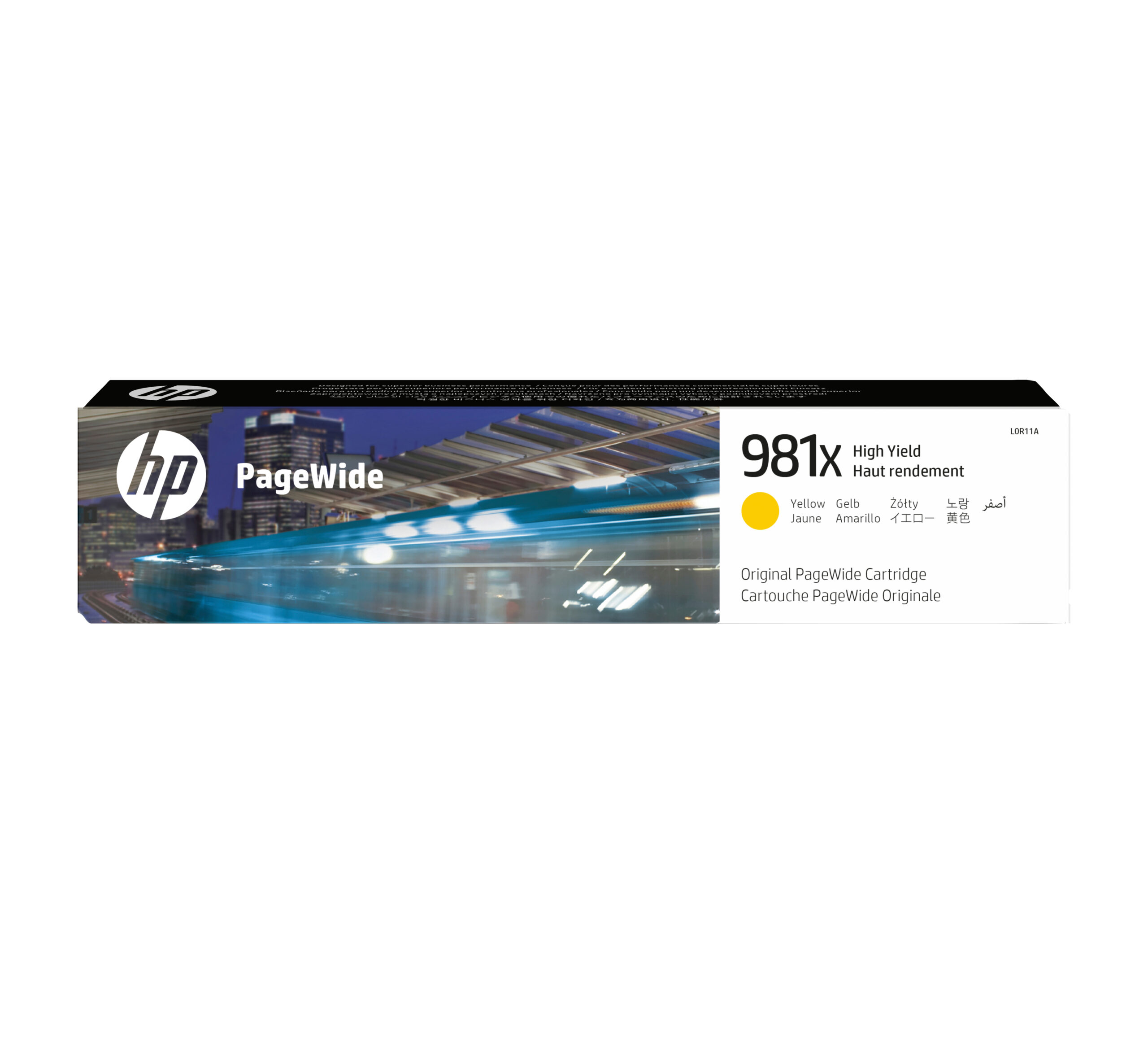c17830bef29e0df48d5061c162b437a6e08022a1 HP L0R11A/981X Ink cartridge yellow, 10.000 pages ISO/IEC 19798 114ml for HP PageWide E 58650/556