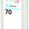 c2a969f004226168d70dc4653b6e117ffbaf708f HP C9390A/70 Ink cartridge light cyan 130ml for HP DesignJet Z 2100/3100/3200/5200
