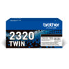 c2d043ee50d232dd2cecc50bb67970be5b882d50 Brother TN-2320TWIN Toner-kit twin pack, 2x5.200 pages ISO/IEC 19752 Pack=2 for Brother HL-L 2300