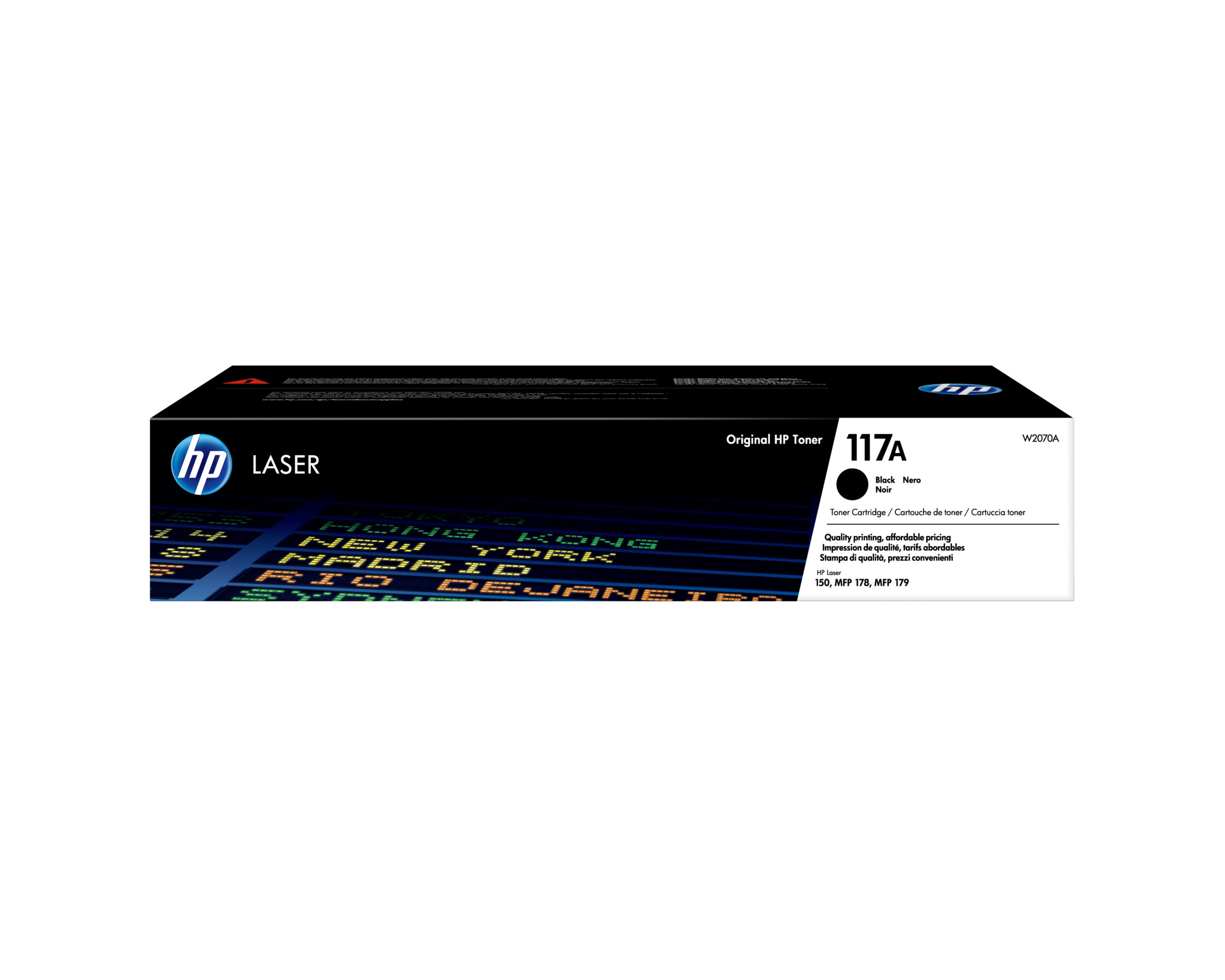 HP W2070A/117A Toner-kit black, 1.000 pages ISO/IEC 19798 for HP Color Laser 150