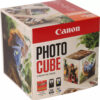 Canon 3713C013/PG-560+CL-561 Printhead cartridge multi pack black + color Cube white pink +PP201 40 sheet 13x13cm 7,5ml + 8,3ml Pack=2 for Canon Pixma TS 5350