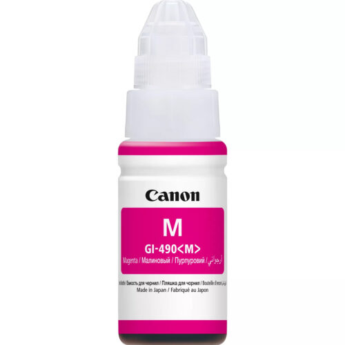 Canon 0665C001/GI-490M Ink bottle magenta, 7.000 pages 70ml for Canon Pixma G 1400