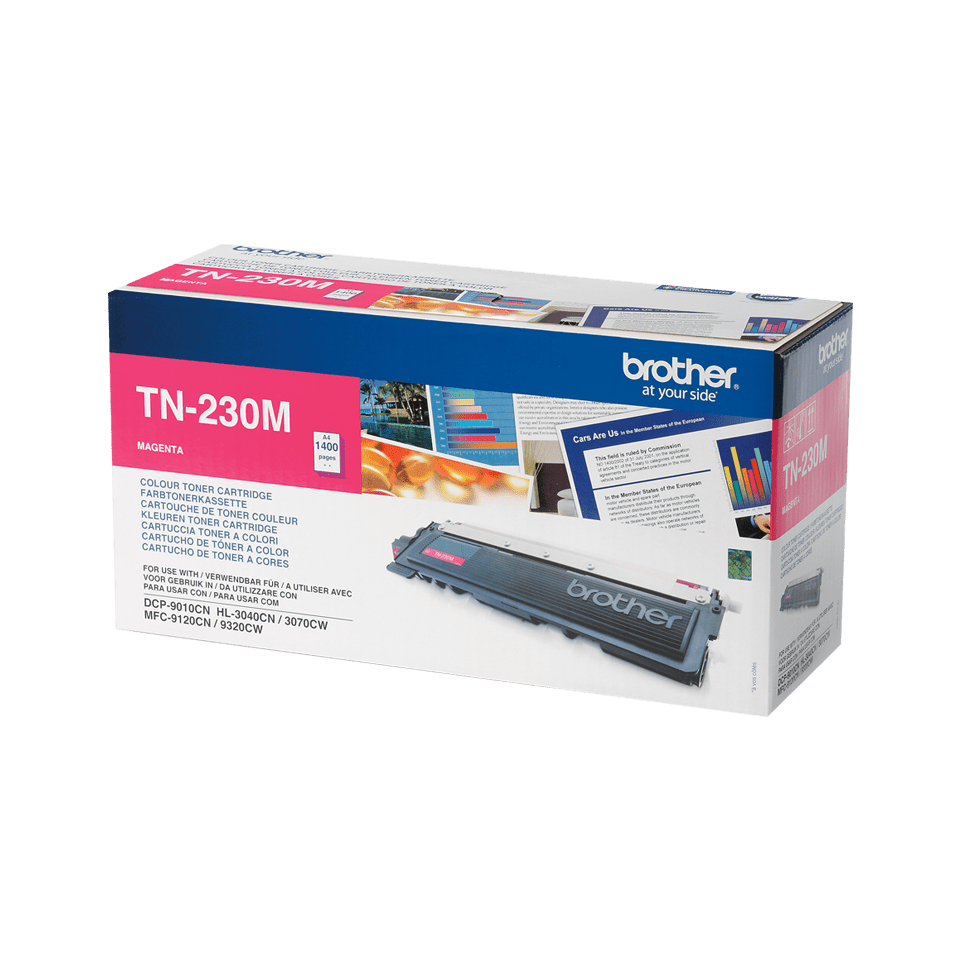 Brother TN-230M Toner-kit magenta, 1.400 pages ISO/IEC 19798 for Brother HL-3040 CN