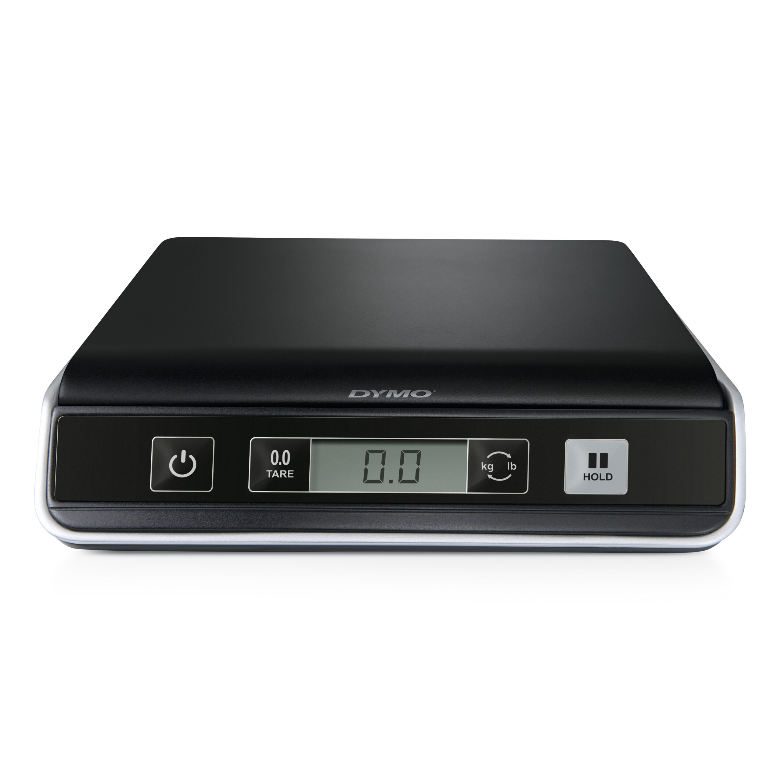 20 cm x 20 cm. Type: Electronic postal scale, Maximum weight capacity: 5 kg, Accuracy: 2 g. Power requirements: 3 x AAA/LR03. Dimensions (WxDxH): 211 x 235 x 46 mm, Weight: 1.5 kg. Package wid