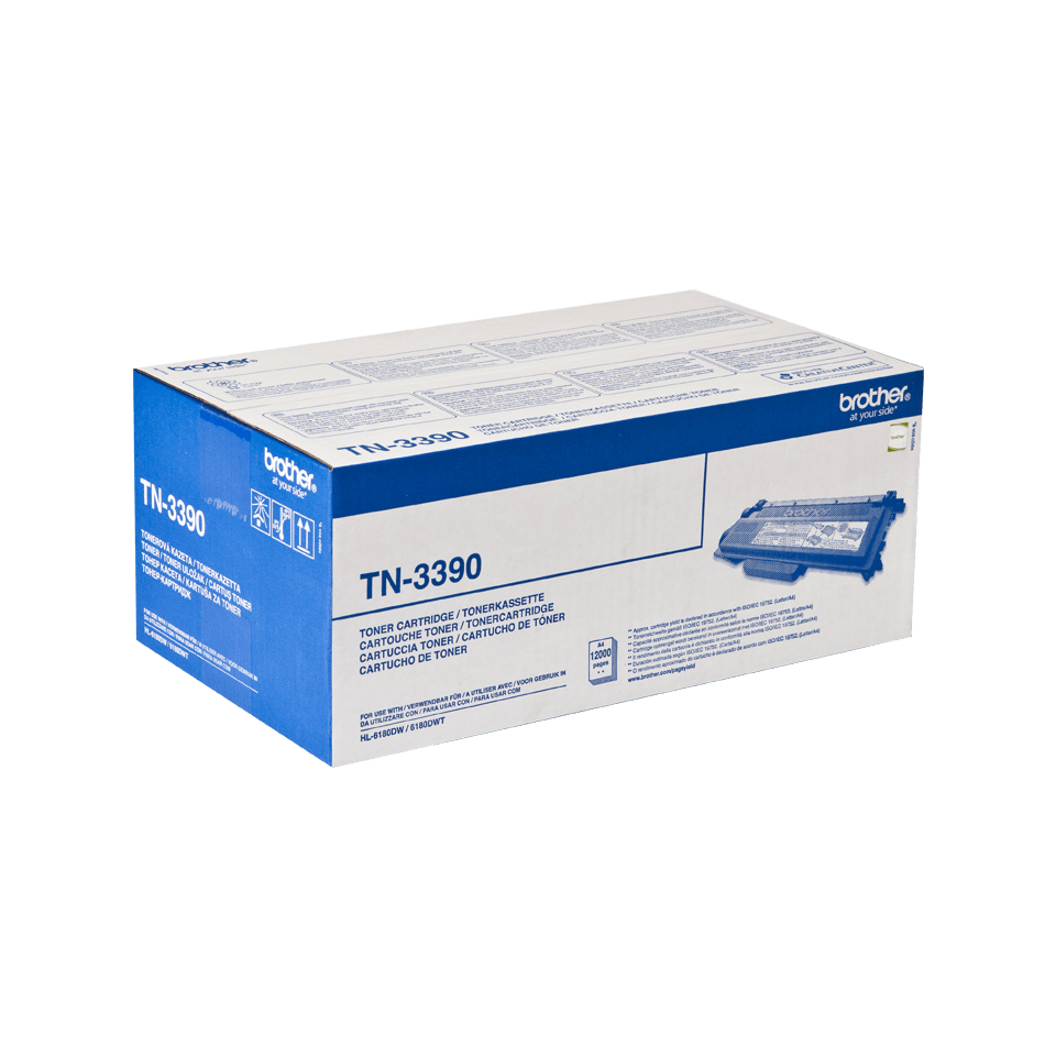 c54451833d73850a62f2d2634ff43e1d364af583 Brother TN-3390 Toner-kit extra High-Capacity, 12.000 pages ISO/IEC 19752 for Brother HL-6180