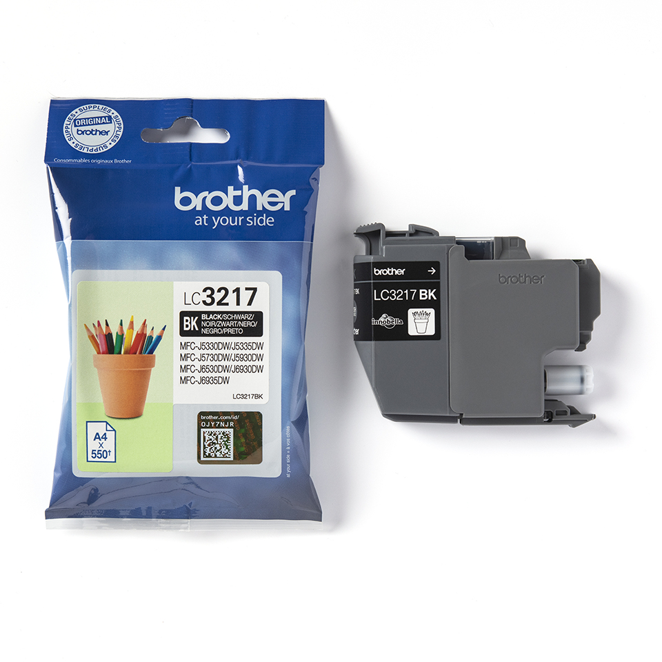 c5d5a15ba5050dd63f1708b5dbdf595b967caa32 Brother LC-3217BK Ink cartridge black, 550 pages ISO/IEC 24711 15ml for Brother MFC-J 5330