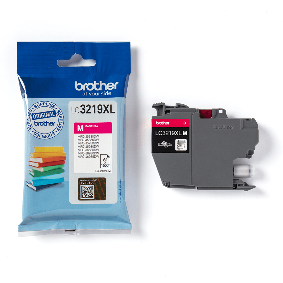 Brother LC-3219XLM Ink cartridge magenta, 1.500 pages ISO/IEC 24711 for Brother MFC-J 5330