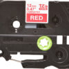 Brother TZE-435 DirectLabel white on red Laminat 12mm x 8m for Brother P-Touch TZ 3.5-18mm/6-12mm/6-18mm/6-24mm/6-36mm