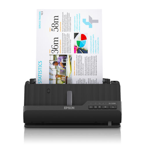 Epson ES-C320W ADF + Sheet-fed scanner 600 x 600 DPI A4 Black