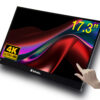 Verbatim Portable Touchscreen Monitor Ultra HD 4K - 17.3”