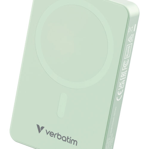 Verbatim Charge ´n´ Go Essentials Magnetic Wireless Power Bank 10000 mAh Green