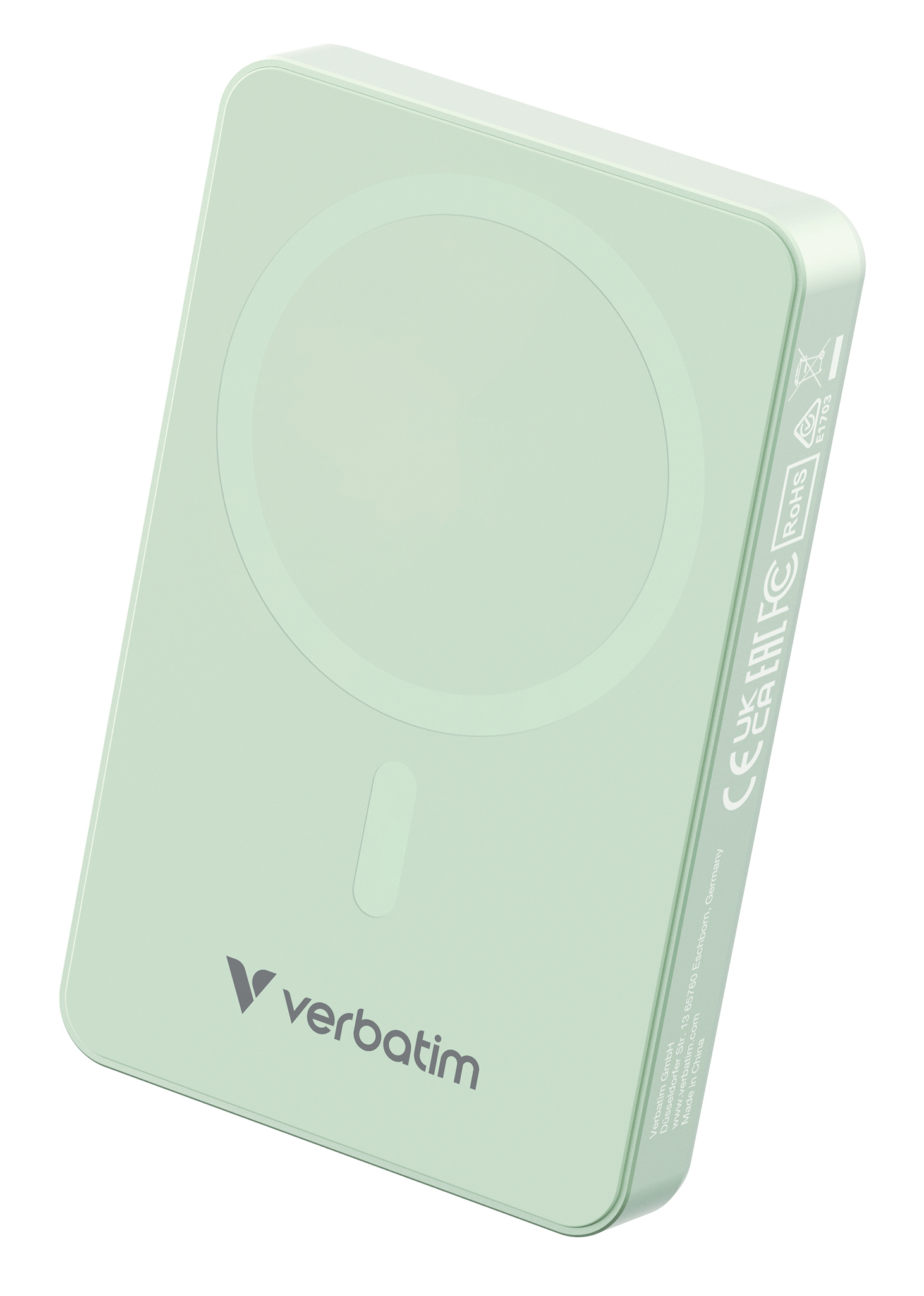 Verbatim Charge ´n´ Go Essentials Magnetic Wireless Power Bank 10000 mAh Green