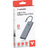 Verbatim CMH-13 USB Type-C 10000 Mbit/s Silver