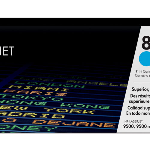 HP C8551A/822A Toner cyan, 25.000 pages/5% for HP Color LaserJet 9500
