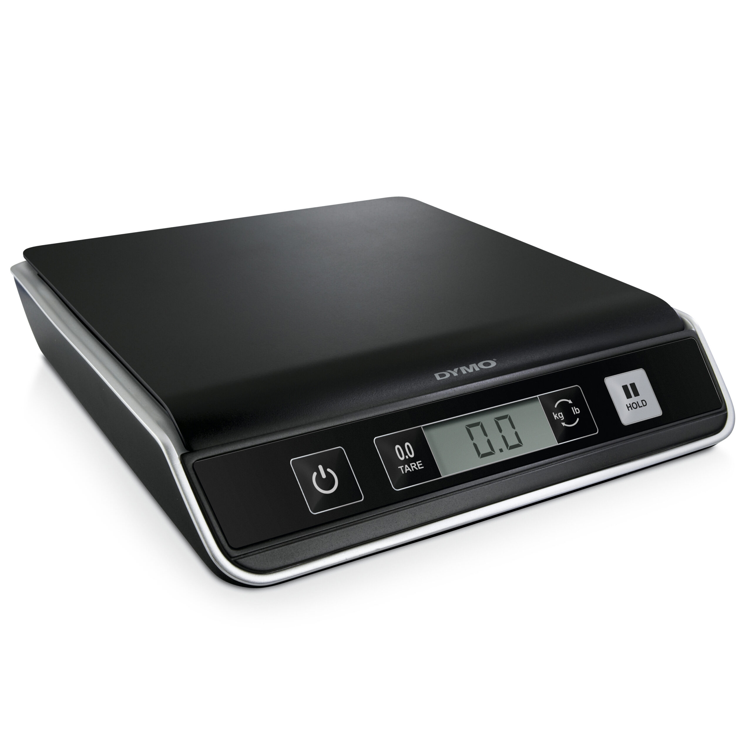 20 cm x 20 cm. Type: Electronic postal scale, Maximum weight capacity: 5 kg, Accuracy: 2 g. Power requirements: 3 x AAA/LR03. Dimensions (WxDxH): 211 x 235 x 46 mm, Weight: 1.5 kg. Package wid