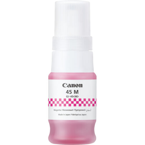 ca14fdb2ee5f621a231b06f49ad23ef1d6b728bc Canon 6286C001/GI-45M Ink bottle magenta, 3.000 pages ISO/IEC 19752 40ml for Canon Maxify GX 1040