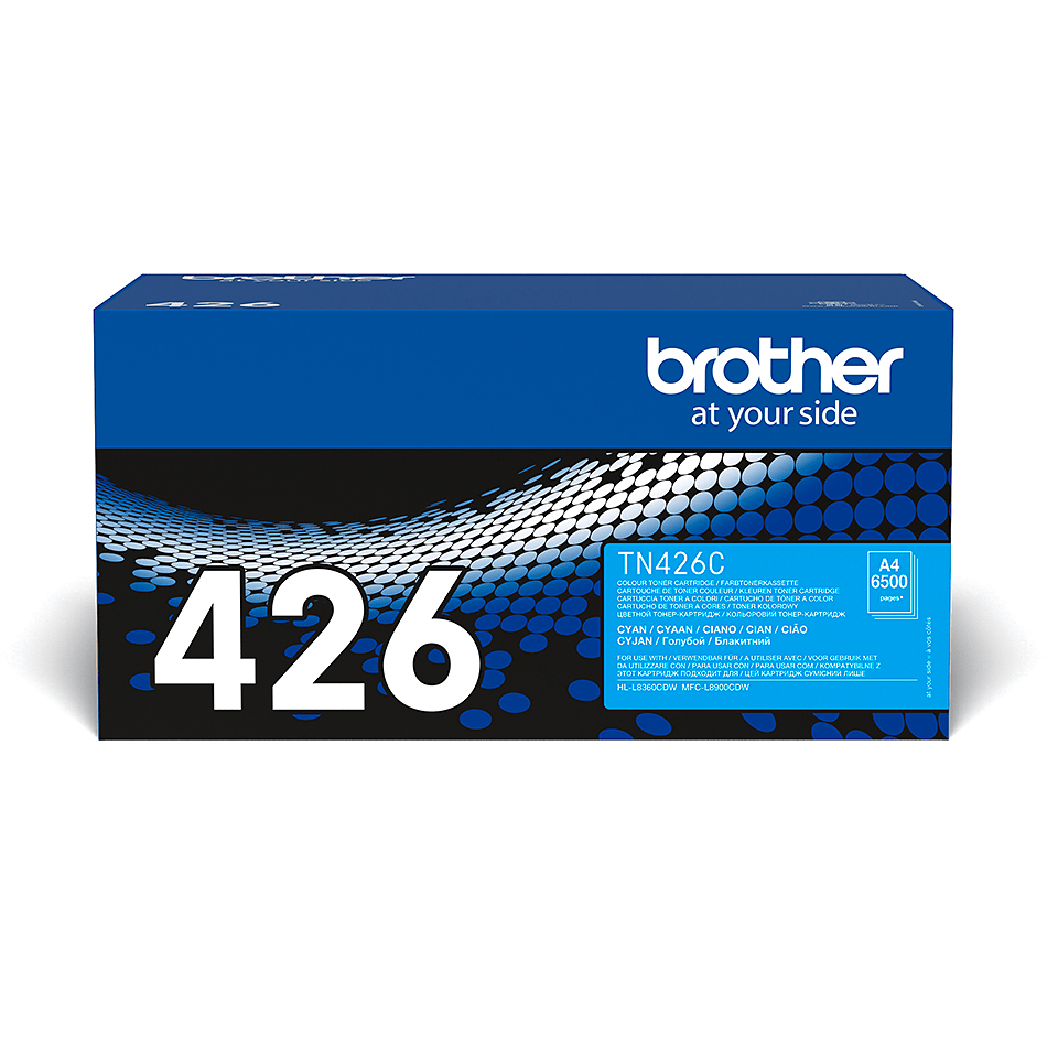 Brother TN-426C Toner-kit cyan extra High-Capacity, 6.500 pages ISO/IEC 19752 for Brother HL-L 8360