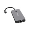 Verbatim CMH-09 USB Type-C 10000 Mbit/s Silver