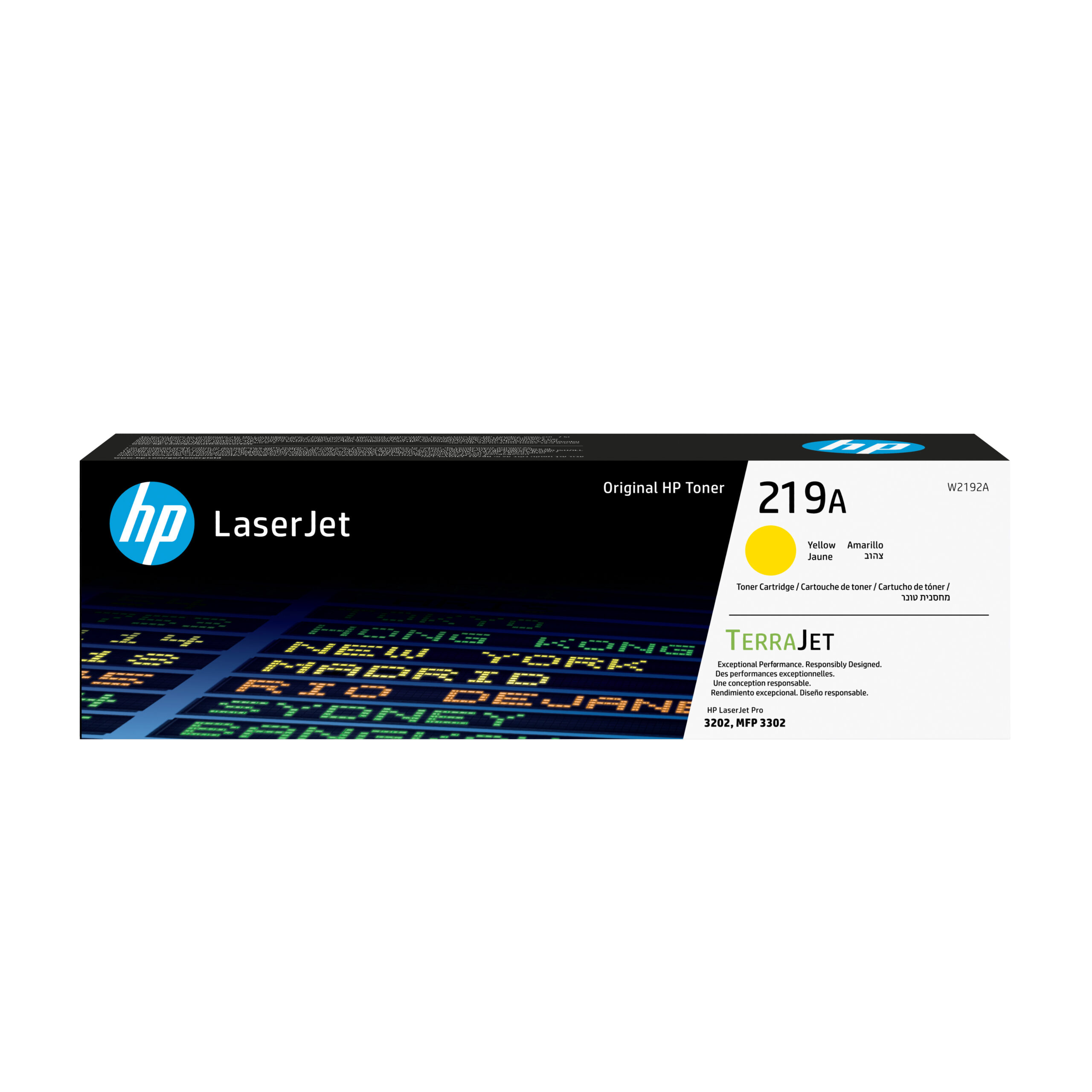 cb6dcc4acd38165295e69412191e0c73565ed092 HP W2192A/219A Toner cartridge yellow, 1.200 pages ISO/IEC 19798 for HP CLJ Pro 3202/e