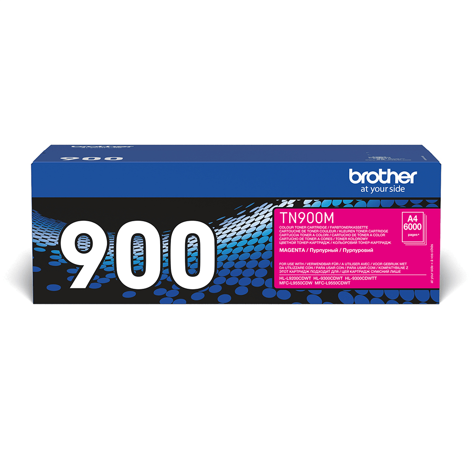 ccf35c9234be63cc78e95c982f14879e3e2c7cb1 Brother TN-900M Toner-kit magenta, 6.000 pages ISO/IEC 19798 for Brother HL-L 9200/MFC-L 9550
