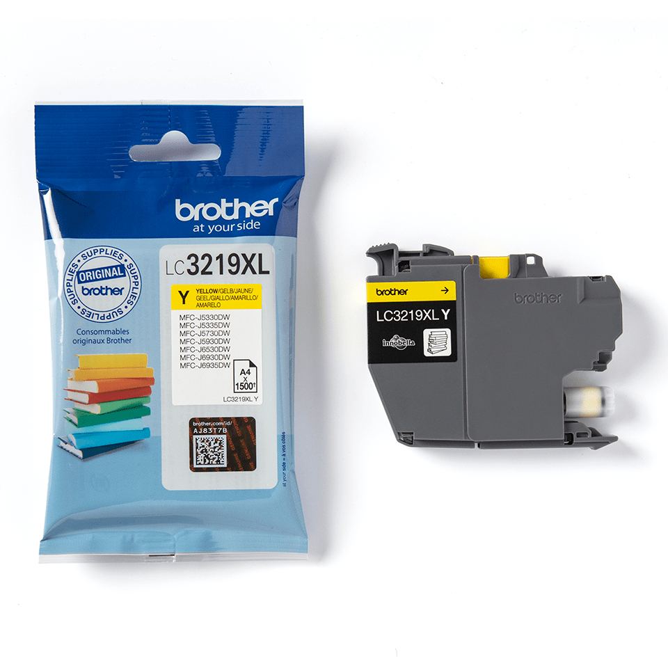 cda2b7b117e7cc3fc58b2137c9fdc185bf6c6cbe Brother LC-3219XLY Ink cartridge yellow, 1.500 pages ISO/IEC 24711 for Brother MFC-J 5330
