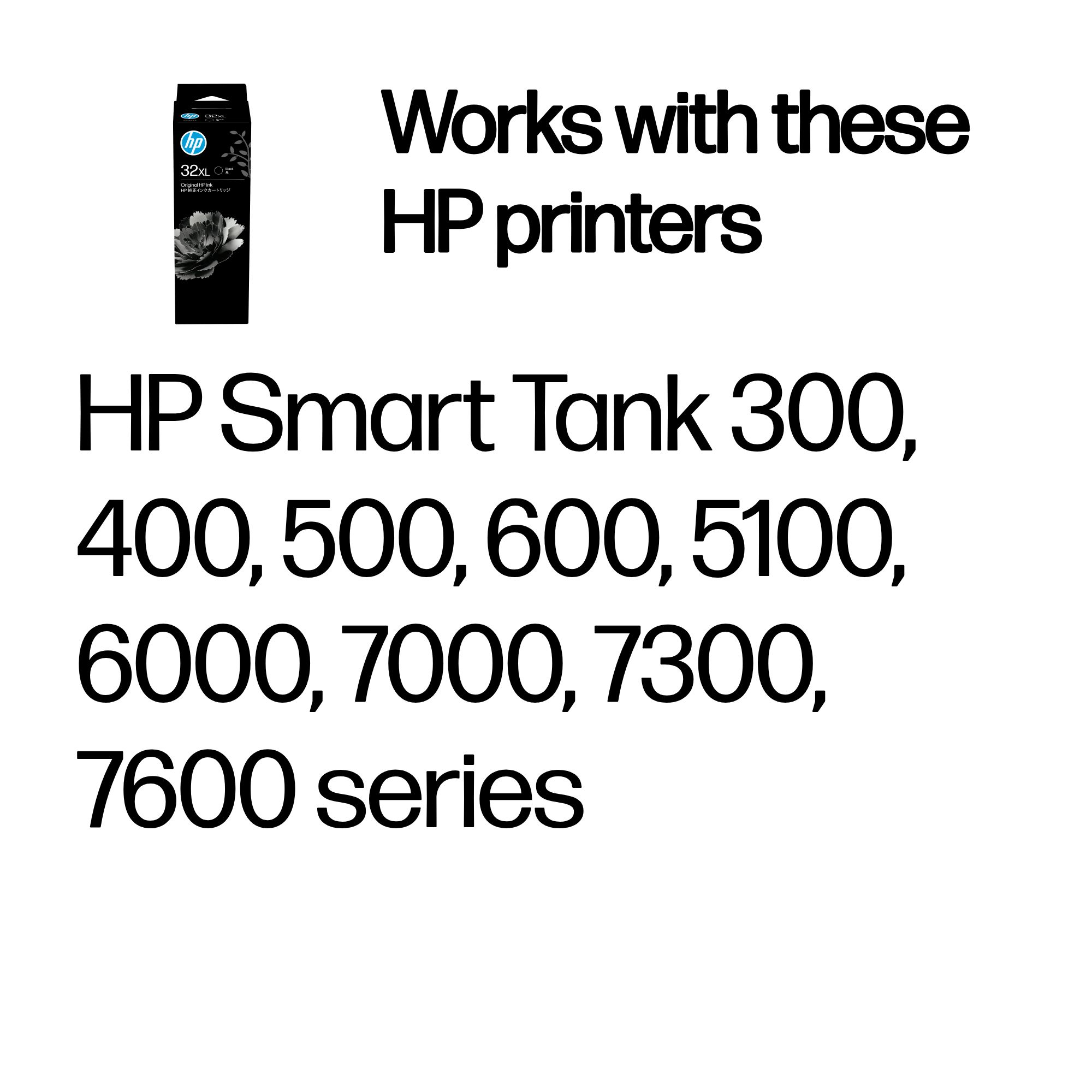 HP 1VV24AE/32XL Ink cartridge black, 6.000 pages 135ml for HP Smart Tank Plus 555/7005