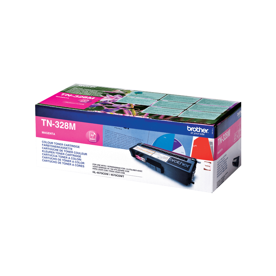ce03e083f7ede96f9e315e481670fbde74bdace2 Brother TN-328M Toner magenta extra High-Capacity, 6.000 pages ISO/IEC 19798 for Brother HL-4570