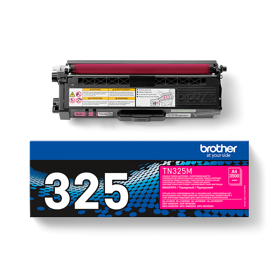Brother TN-325M Toner magenta high-capacity, 3.500 pages ISO/IEC 19798 for Brother HL-4150/4570