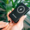 Verbatim Charge ´n´ Go Magnetic Wireless Power Bank 5000mAh Black