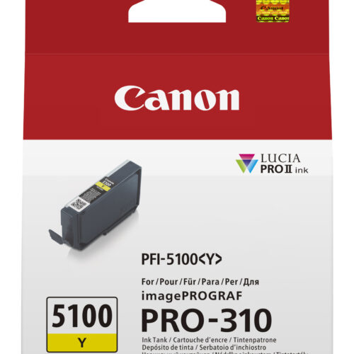 Canon 6955C001/PFI-5100Y Ink cartridge yellow 551 Photos for Canon IPF PRO-310