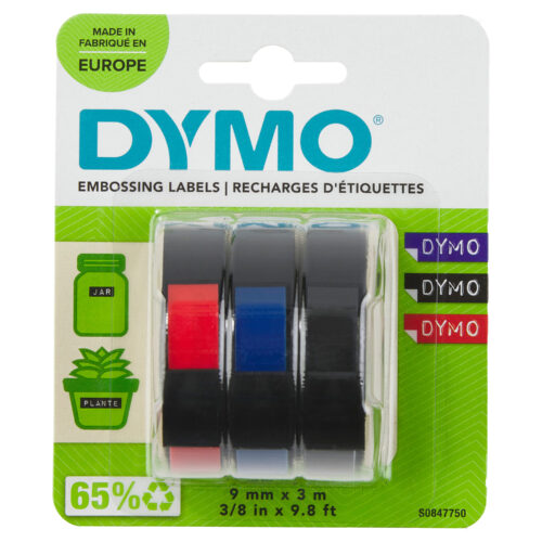 BlackBlue & Red Self-Adhesive Labelling Tape