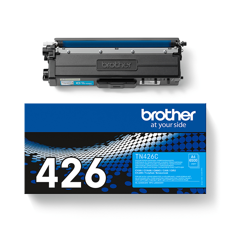 Brother TN-426C Toner-kit cyan extra High-Capacity, 6.500 pages ISO/IEC 19752 for Brother HL-L 8360