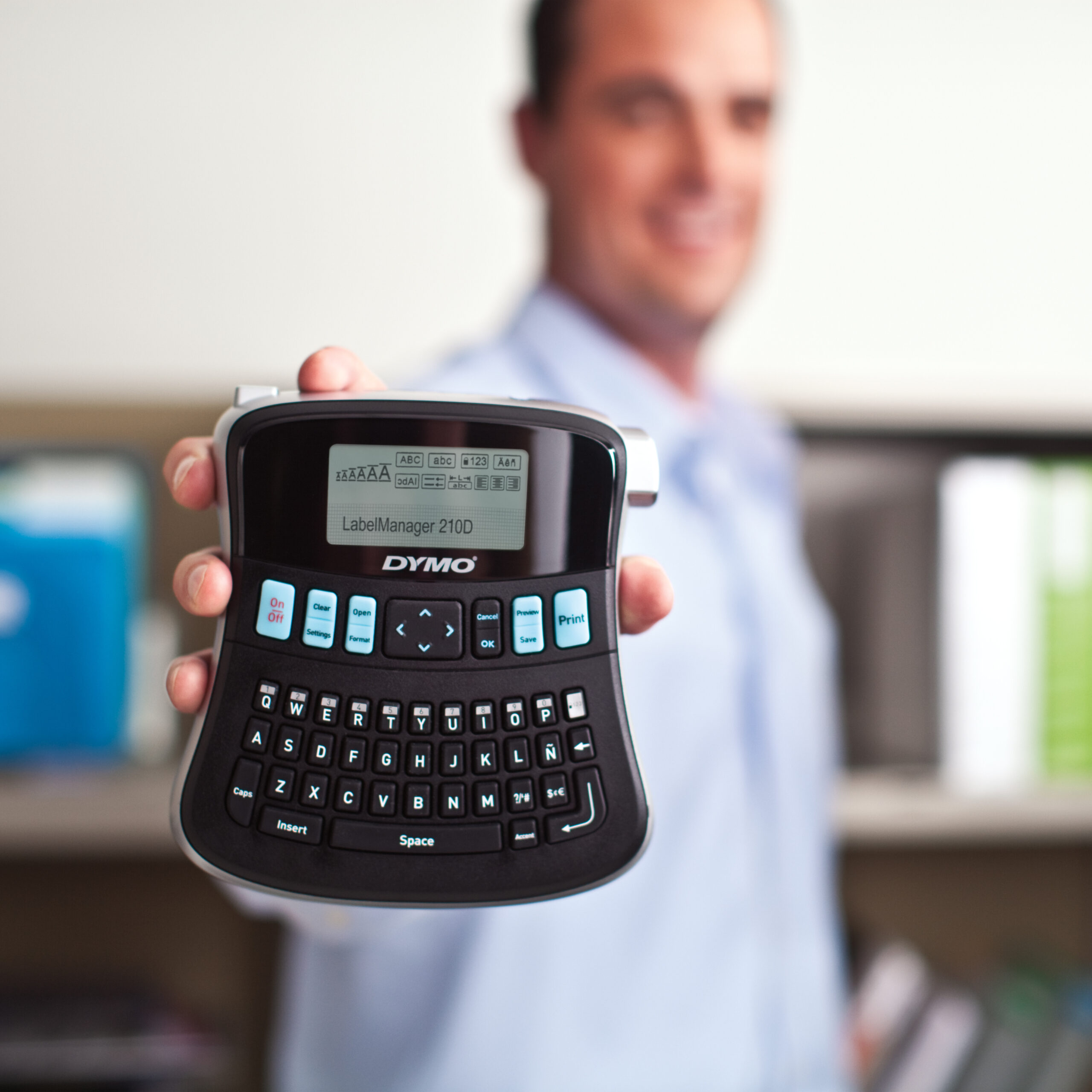 Portable Label Maker with QWERTY Keyboard
