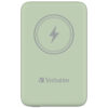 d061dcf952702ad1cf408ef21a56a38bd98e5b02 Verbatim Charge ´n´ Go Magnetic Wireless Power Bank 10000mAh Green