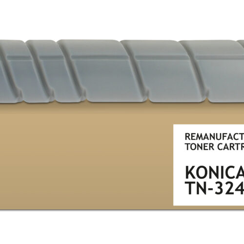 PrintMate KONICA MINOLTA TN324K, remanufactured toner, Black 28000p