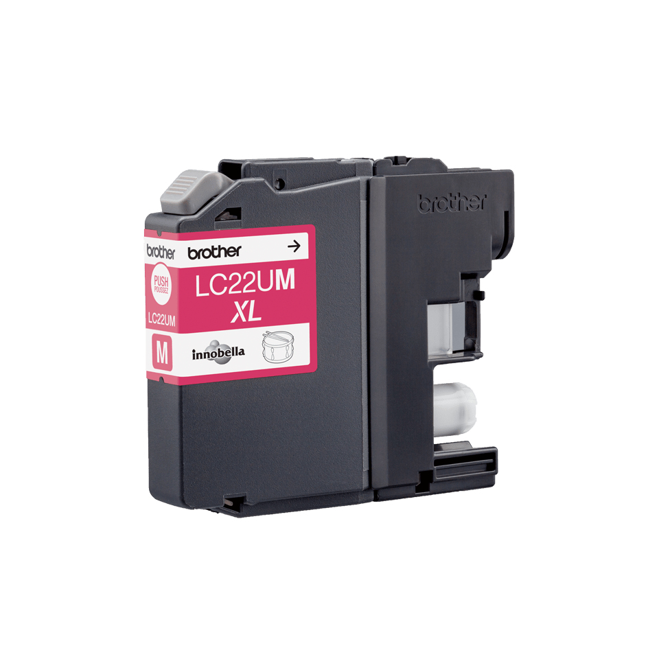 d2ce9b6a46202ed9df44105e141991b8649a8515 Brother LC-22UM Ink cartridge magenta XL, 1.200 pages ISO/IEC 24711 for Brother DCP-J 785