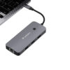 Verbatim CMH-09 USB Type-C 10000 Mbit/s Silver