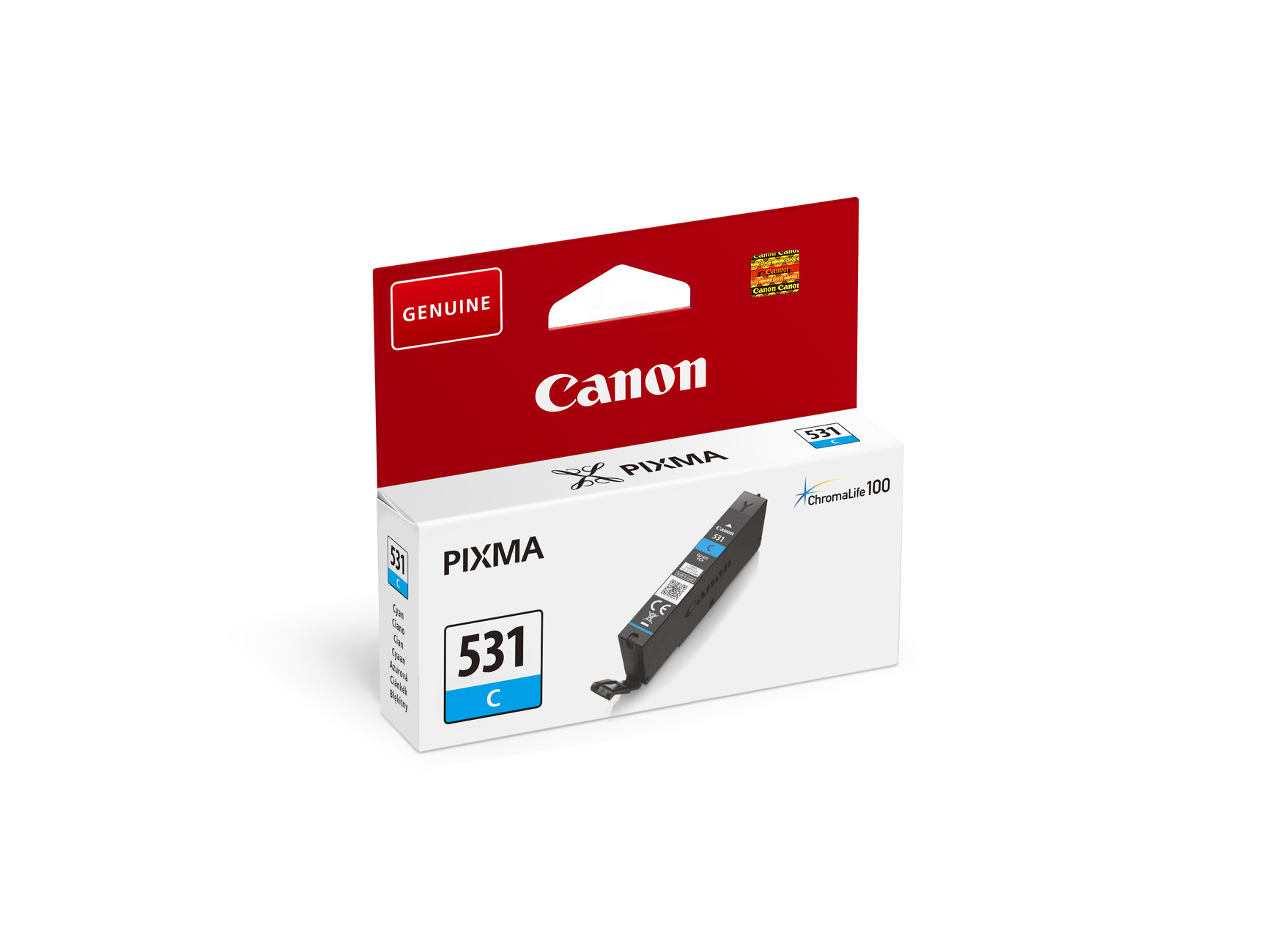 d64829990bae142b09383c280d0f332f Canon 6119C001/CLI-531C Ink cartridge cyan, 515 pages ISO/IEC 19752 191 Photos 8.2ml for Canon Pixma TS 8750