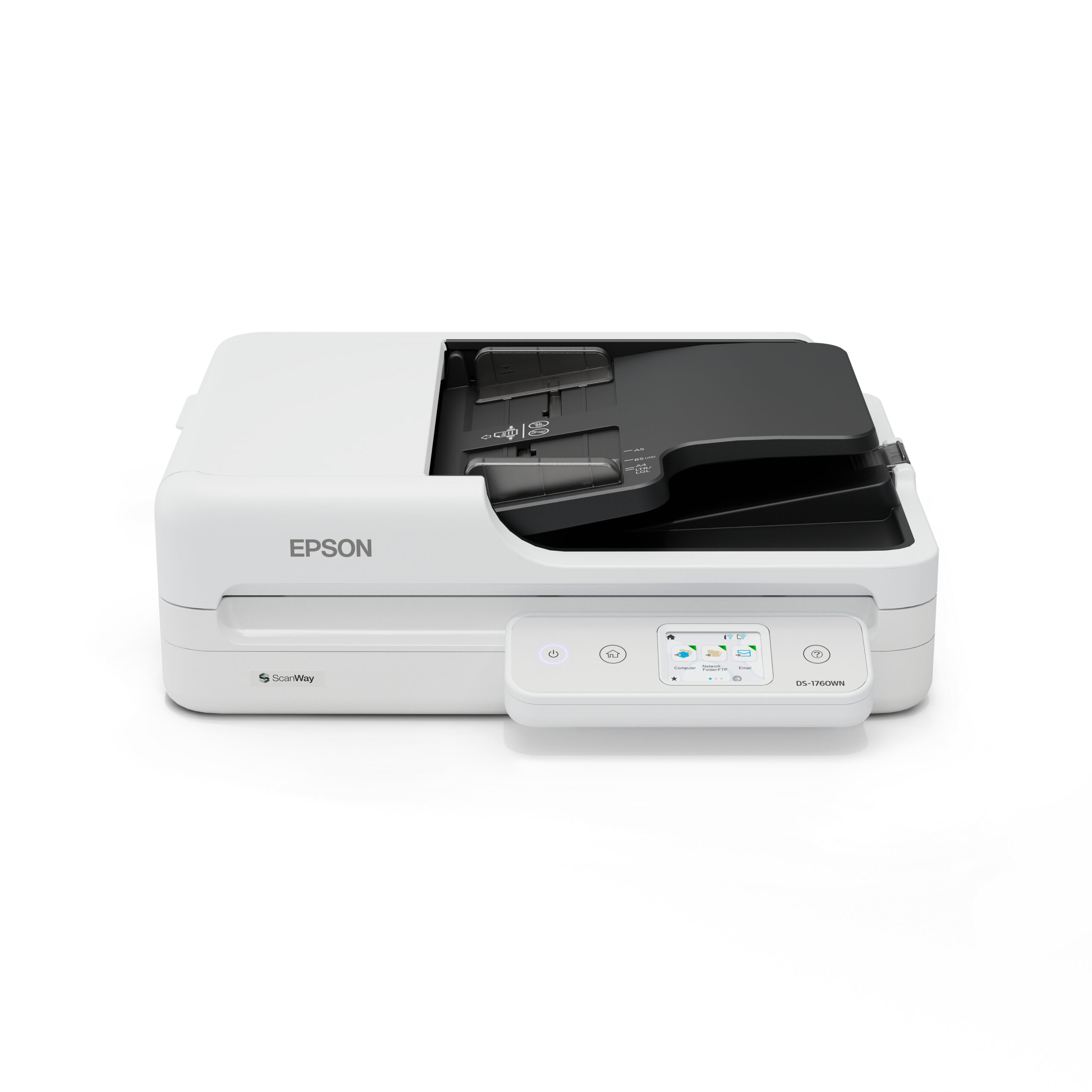 d8dbfa6fca05932d67e367b8712d0f633224d182 Epson WorkForce DS-1760WN Flatbed & ADF scanner 1200 x 1200 DPI A4 Black, White